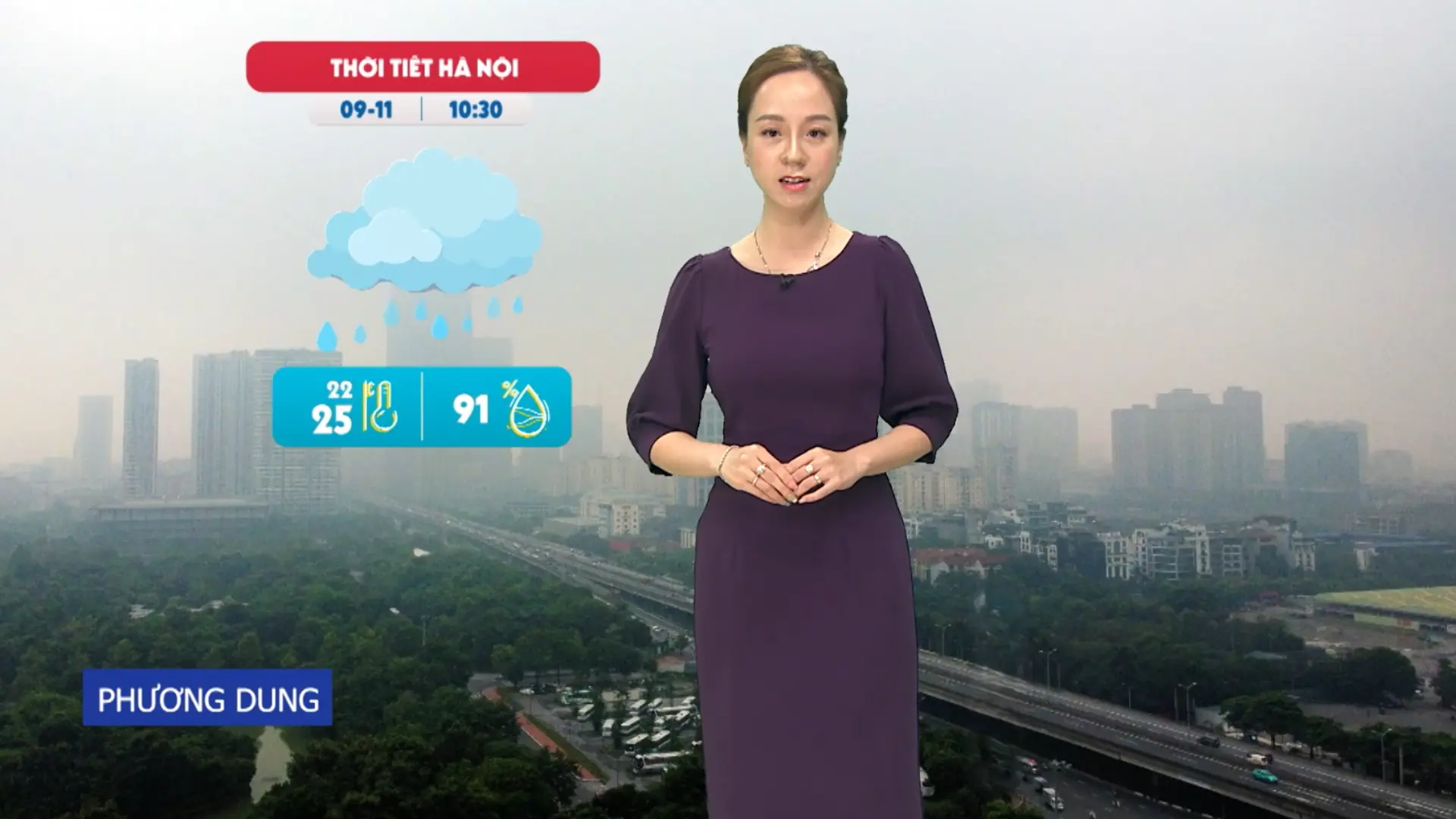 Dự báo thời tiết trưa | 09/11/2025